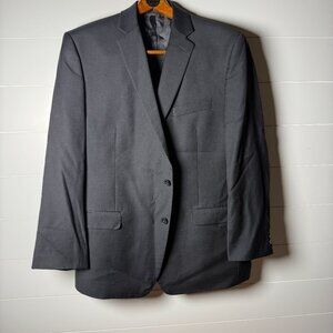 Calvin Klein 100% Wool Black Men's Blazer Size 42R